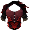 Red dragonhide body detail