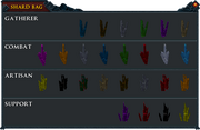 Shard bag interface