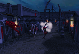 Running through Darkmeyer