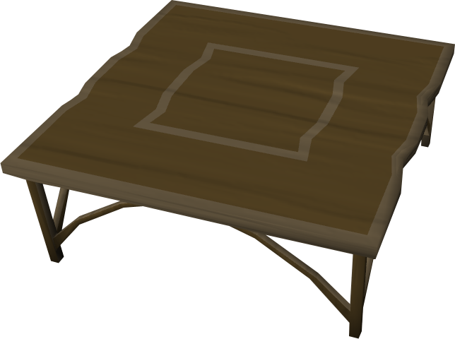 Teak Kitchen Table Runescape Wiki Fandom Powered By Wikia Teak Kitchen Table Built