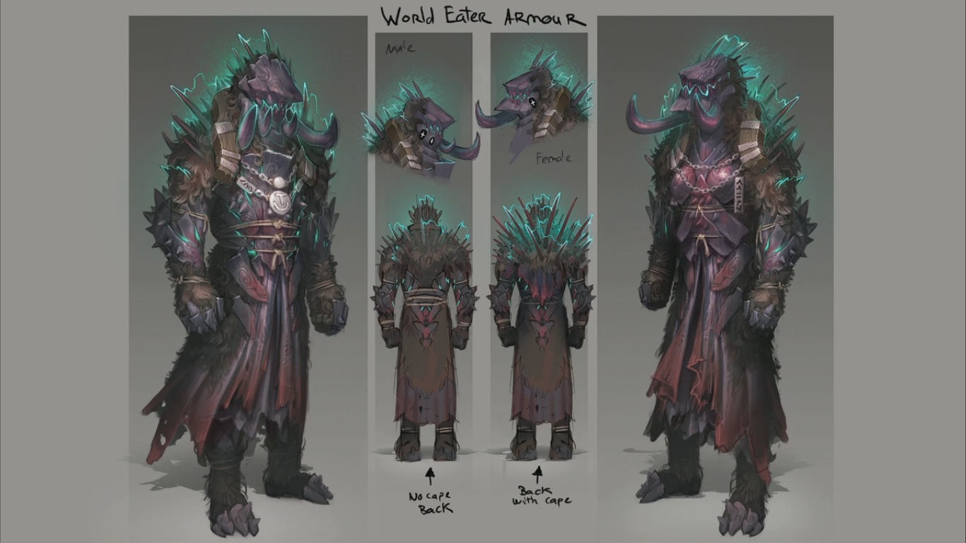 Warpriest Of Tuska Armour Runescape Wiki Fandom Ed By Wikia World Eater Armour Concept Art