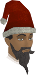 Santa hat chathead