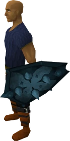 Rune berserker shield equipped