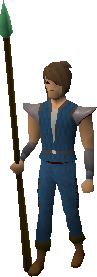 Rune spear kp equipped
