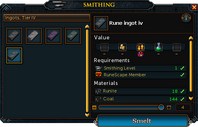 Artisans Workshop furnace interface