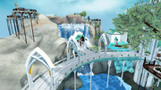 Prifddinas waterfall