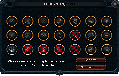 Challenge max toggle