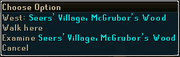 Signpost right click options