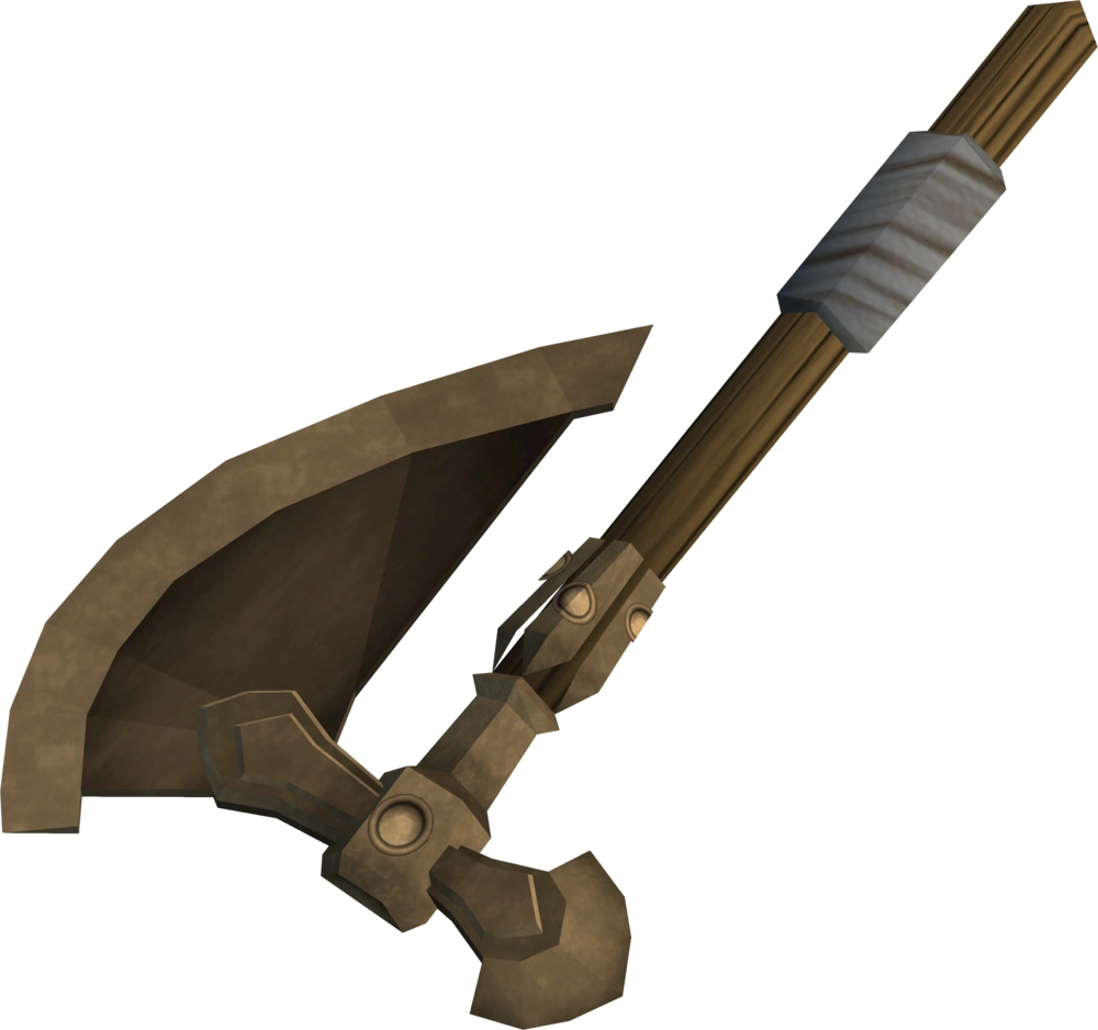 Offhand bronze battleaxe RuneScape Wiki FANDOM powered by Wikia