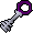 Silver key purple