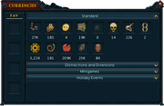 Currency pouch interface