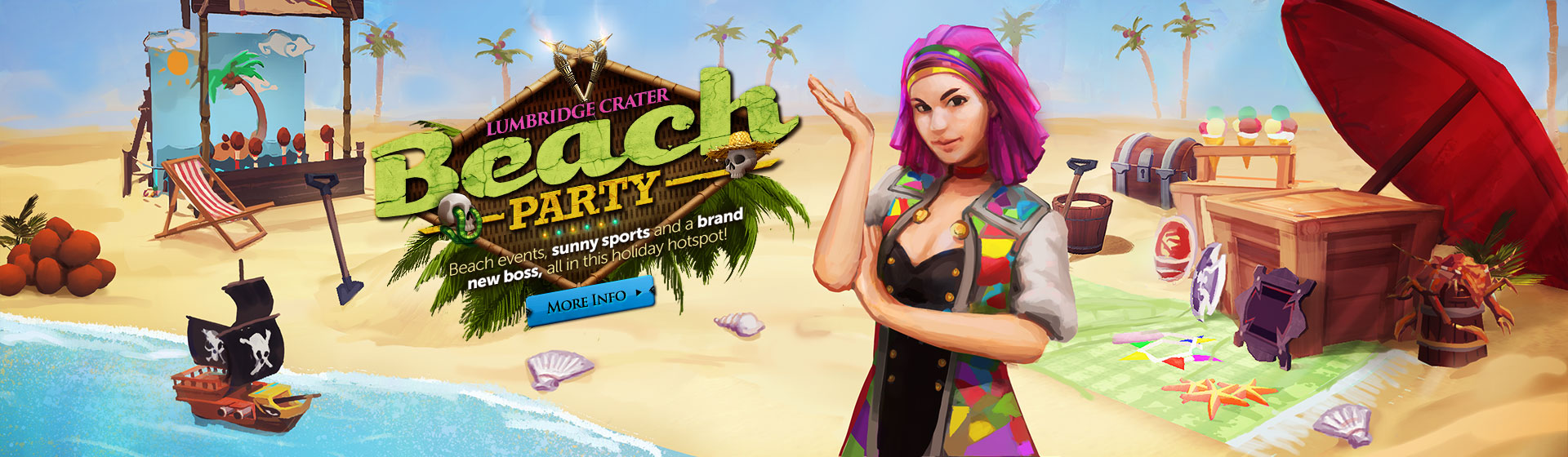 Image Summer Beach Party head banner.jpg RuneScape Wiki FANDOM