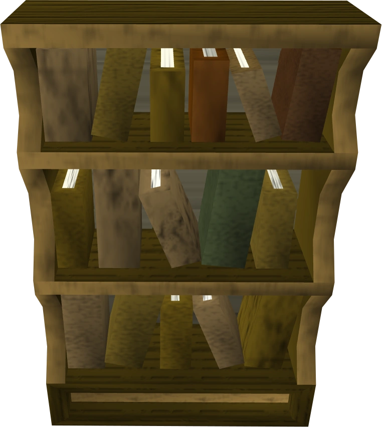Wooden bookcase RuneScape Wiki FANDOM powered by Wikia