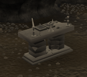 Decayed altar