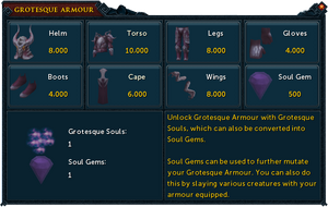 Grotesque soul interface