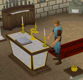 Bones on Altar