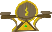 Guthix icon detail