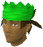 Green Partyhat Detail