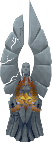 Efaritay statue with pendant