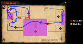 Broken Home - Skull door - ground floor