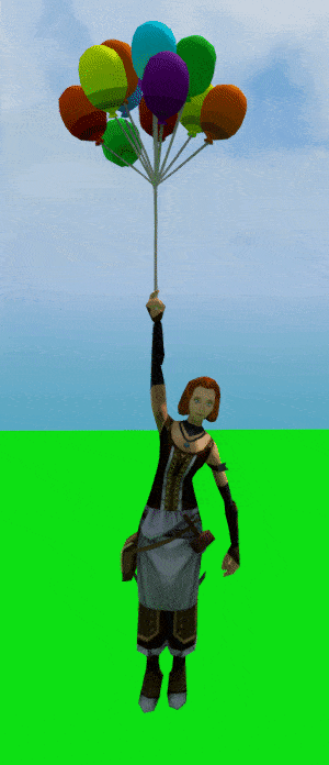 animated baloon