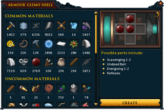 Gizmo materials