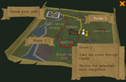 In Aid of the Myreque Picking path to temple