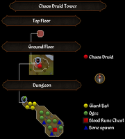 Chaos Druid Tower map