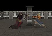 Thok getting his sword back