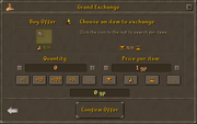 Grand Exchange Buy Offer
