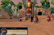 Meeting the ancient goebie