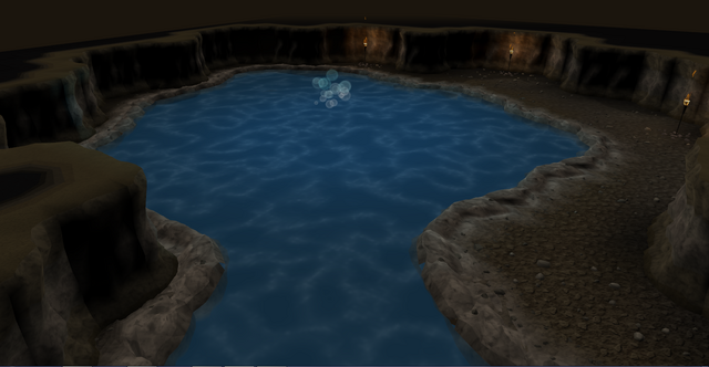 Inside Pool Cave image - pool inside cave in land of holly and hawthorn before Inside Pool Cave image - pool inside cave in land of holly and hawthorn before