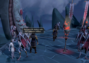 Gaining status on Castle Drakan