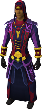 Seasinger's robes equipped