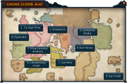 Gnome glider map interface