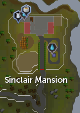 Sinclair Mansion map