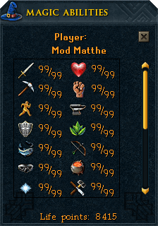 Stat Spy interface