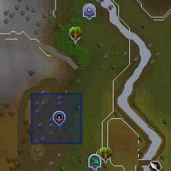 Char's training cave entrance location