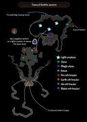 Tears of Guthix cavern map