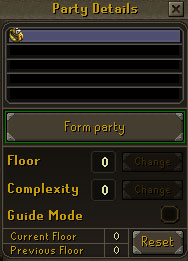 Party details
