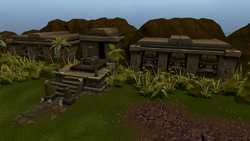 Pest Control Island ruins