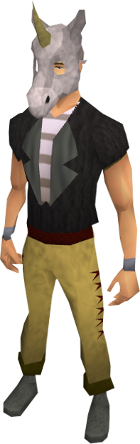 White Unicorn Mask Runescape Wiki Fandom