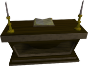 Altar old restless ghost