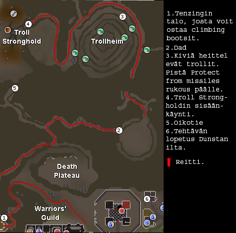 Troll stronghold quest