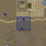 Eagle transport system (desert) location