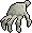 Skeletal hand icon