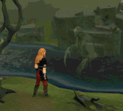 Attacking ghast