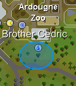 Brother Cedric Map