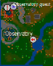 Observatory map