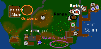 Witch's Potion Map